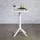 Idimex Gartentisch Ø 60 x 76 cm Weiß