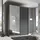 STAUD Schwebetürenschrank Sinfonie Plus 188 x 222 x 68 cm Grau
