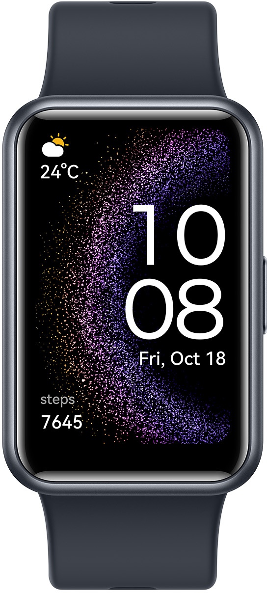 Huawei Watch Fit SE schwarz Starry Black Bluetooth Android Smartwatch Fitnesstracker