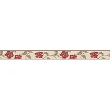 A.S. Création Bordüre 5 m x 5 cm beige/braun/rot