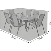 ACAMP Cappa Air Wetterschutzhülle 200 x 100 x 100 cm Schwarz