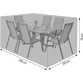ACAMP Cappa Air Wetterschutzhülle 200 x 100 x 100 cm Schwarz
