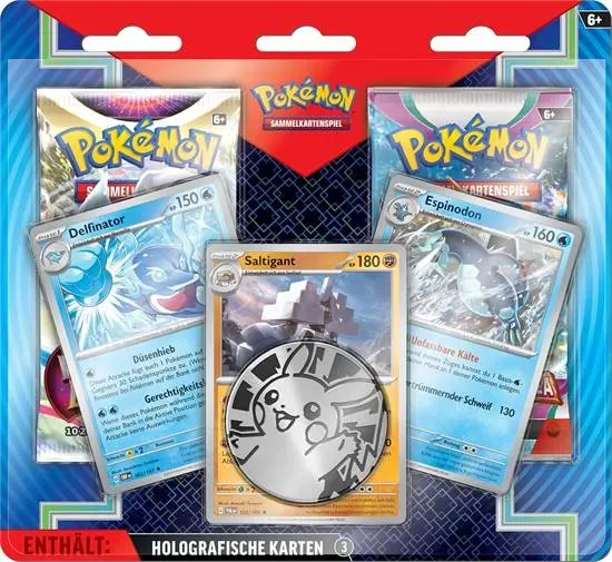 Pokémon Company Pokémon Sammelkartenspiel: Karmesin & Purpur Enhanced Pack