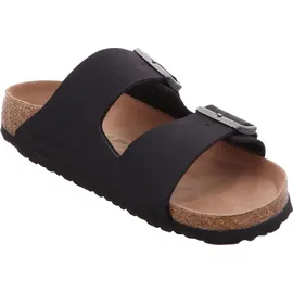 Birkenstock Arizona Vegan Birko-Flor Nubuk schmal schwarz 38