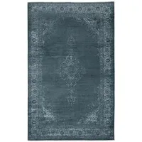 tesso living Vintage-Teppich, Grau, Textil, Rechteckig, 195x290 cm, waschbar, Teppiche & Böden, Teppiche, Vintage-Teppiche