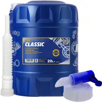 20 Liter, MANNOL CLASSIC 10W-40 MOTORÖL + HAHN + SCHLAUCH