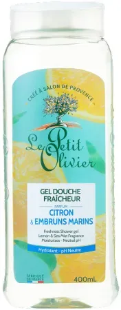Le Petit Olivier Duschgel Frische Zitrone & Meeresakkorde 400ml