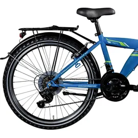 Zündapp Jugendfahrrad M724 24 Zoll Hardtail MTB 21-Gang blau