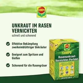 Compo Rasenunkraut-Vernichter Perfekt Konzentrat 200 ml