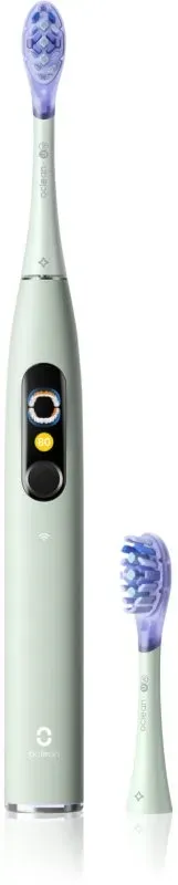 Oclean X Ultra 20 Zahnbürste mit Schalltechnologie + 2 Ersatzaufsätze Green 1 St.