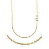 FIRETTI Collierkettchen Panzerkette Gold 333 oder 585 Gelbgold