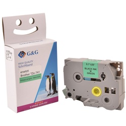 G&G Schriftband kompatibel zu Brother TZe-741