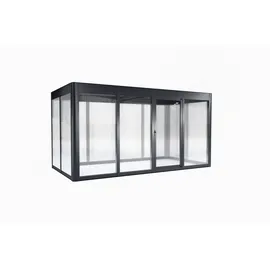 sunelements SunGarden Select Gewächshaus Aluminium Anthrazit SDP 10 mm 24,00 m2