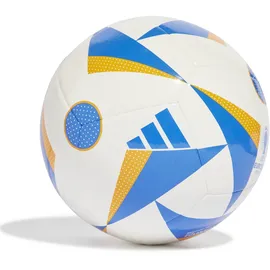adidas Fußballliebe Club Ball White / Glow Blue / Lucky Orange 5