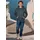 salzhaut Hoodie HEFF Blau 3XL