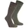 Craghoppers Nosilife Twin Pack Wandersocken Grün 36-38