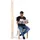 DESIGN DELIGHTS Raumteiler, Beige, Naturmaterialien, 27x180x27 cm Wohnzimmer, Raumteiler | Paravents, Paravents