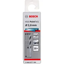 Bosch HSS Spiralbohrer PointTeQ 2,6 mm 10er-Pack