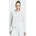 Sheer Long-Sleeve Weiß S