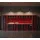 feistos Werkzeugschrank Metall 462x46x198 cm Rot/Schwarz