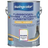 swingcolor Mix Flüssigkunststoff / Fußbodenfarbe zum Mischen lassen  (Basismischfarbe 3, Seidenmatt, 2,5 l, Wasserbasiert)