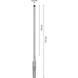 Bosch Professional Expert SDS-Plus-7X Hammerbohrer St 10-tlg. 6 x 150 x 215 mm 2608900161