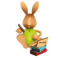Kuhnert - Osterdekoration / Osterhase Stupsi Homeschooling mit Laptop