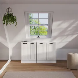 Vicco Kommode Rion 140 x 83,8 x 46 cm Weiß