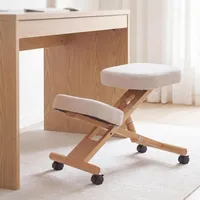MCW Kniestuhl MCW-Q46 Holz Creme
