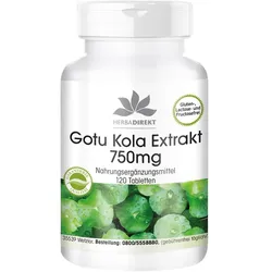 Gotu Kola Extrakt 750 mg