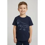 Tom Tailor Jungen 1045995 T-Shirt, 10668 - Sky Captain Blue, 116-122 EU - 116-122