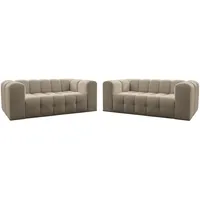 Fun Möbel SOFASET Solvie 2-2 In Moly