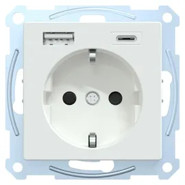 Merten Schuko Steckdose mit USB Ladegerät MEG2367-0325