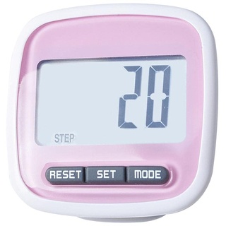 NOENNULL Einfacher Schrittzähler, LCD-Display, 3D-Schrittzähler, Passometer, Zähler mit Clip (A)