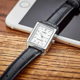 Casio Damen Uhr Casio LTP-V007L-7E1 - Grau