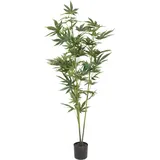 Europalms Hanfpflanze, Kunstpflanze, 120cm