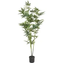 Europalms Hanfpflanze, Kunstpflanze, 120cm
