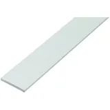 GAH Alberts Flachstange 2000 mm 20 x 2 mm Weiß