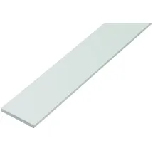 GAH Alberts Flachstange 2000 mm 20 x 2 mm Weiß
