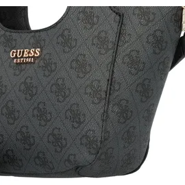 GUESS Calista 2 in 1 Mini Tote Coal Logo
