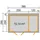Weka Gartenhaus 254 3,90 x 2,44 m Hellgrau