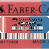 Faber-Castell Radiergummi rot, blau, 1 St.