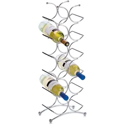 HTI-Living Weinregal für 12 Flaschen Metall