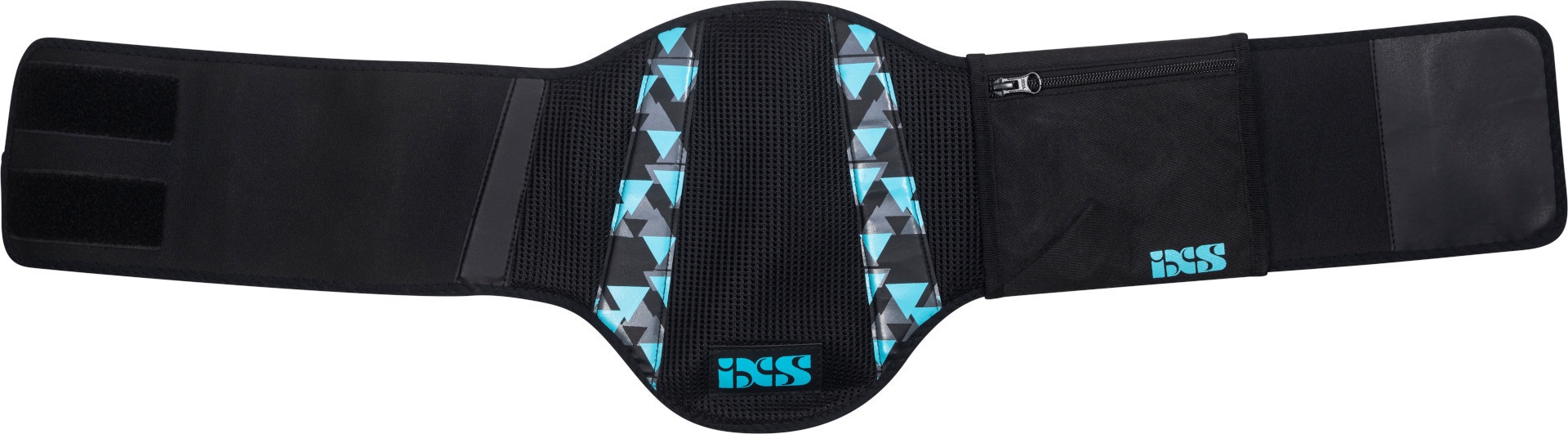 IXS Shaped Dames Nier Riem, zwart-blauw, XL Voorvrouw