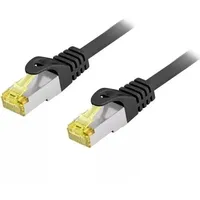 Equip Cat.6A S/FTP Outdoor-Patchkabel, 10m, schwarz