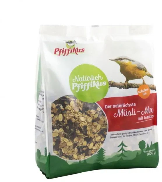 Natürlich Pfiffikus Müsli-Mix mit Insekten 1kg