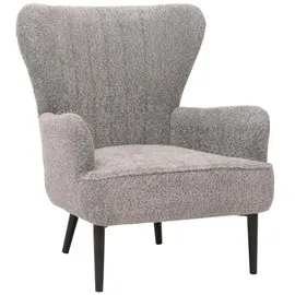 MCW Lounge-Sessel MCW-K37 Chenille 500 g/m2 78 x 85 x 80 cm Grau