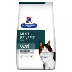 Hill's Prescription Diet W/D Multi-Benefit Katzenfutter mit Huhn 3 kg