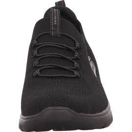 SKECHERS Summits Top Player Damen Sneaker Black Mesh Trim, 41