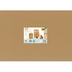 Folia, Bastelpapier, Kraftkarton, 230 g/qm, 500 x 700 mm, 25 Blatt